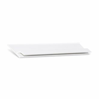 Calha Fixação PVC 46mm Horizontal Barra 2m